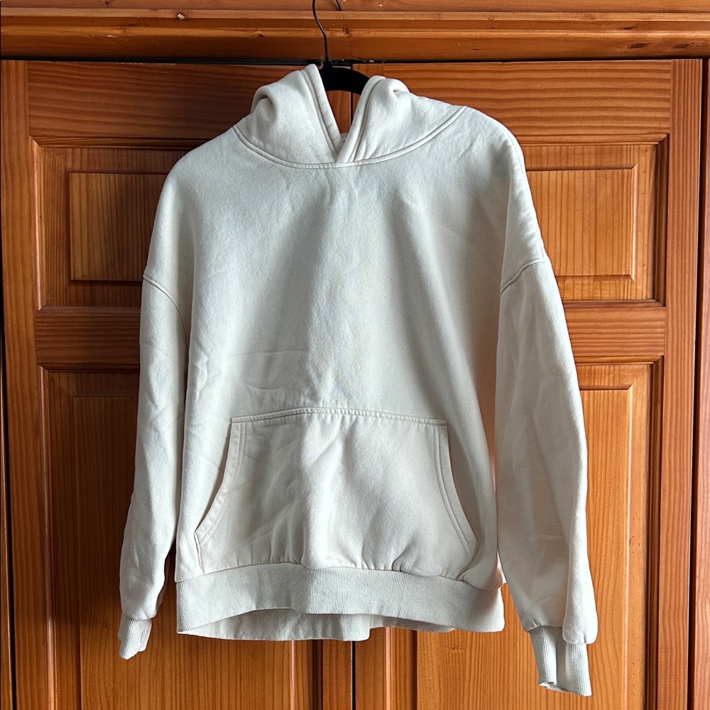 Anrabess Cream Hoodie